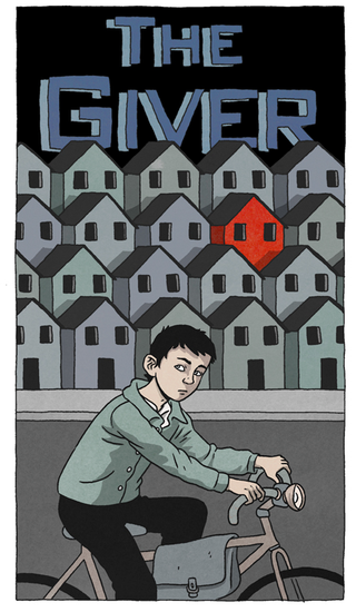 Illustration for article titled "The Giver" gets a comic book treatment